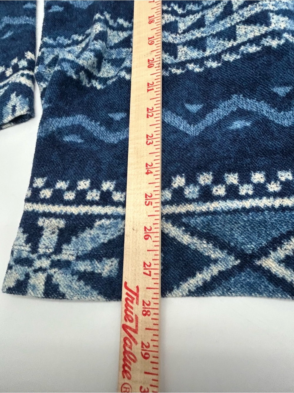 Ralph Lauren Navy and Cream Nordic Toggle Cardigan - Picture 7 of 9